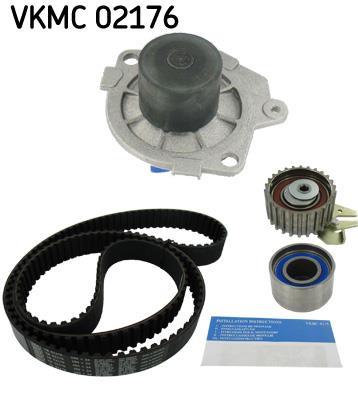 Pompe à eau + kit de courroie de distribution (Kit courroie de distribution) SKF ref. VKMC 02176